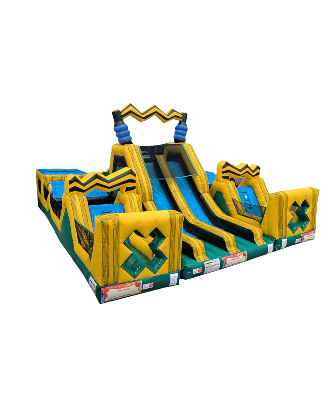 Toxic Volts Obstacle Course