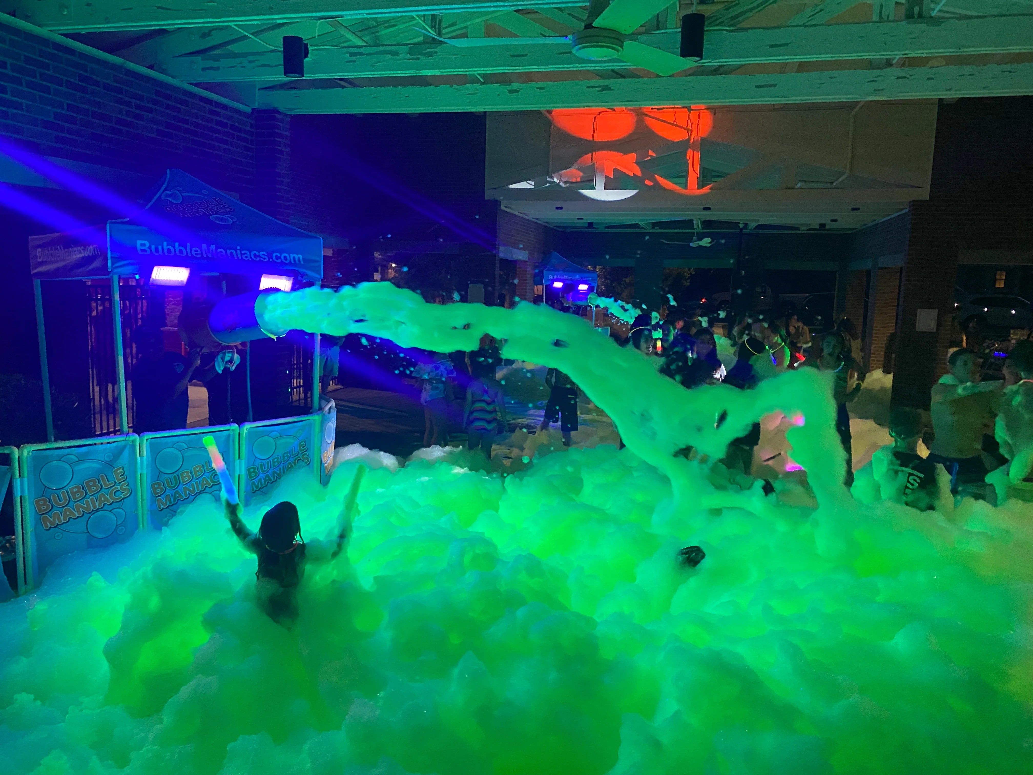 UV Glow Foam Coloring Full pack (400 Gallons)