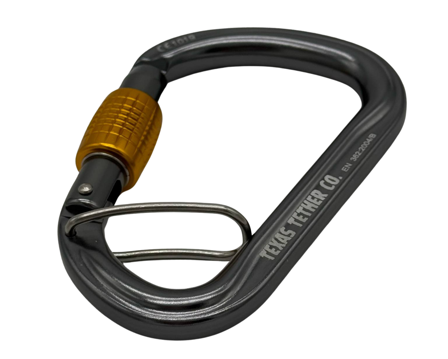 24KN screw gate carabiners
