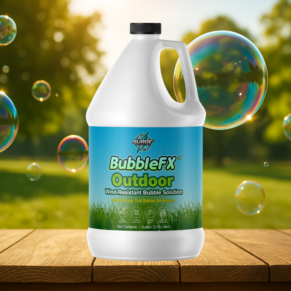 BubbleFX™ Outdoor – Wind-Resistant Bubble Solution