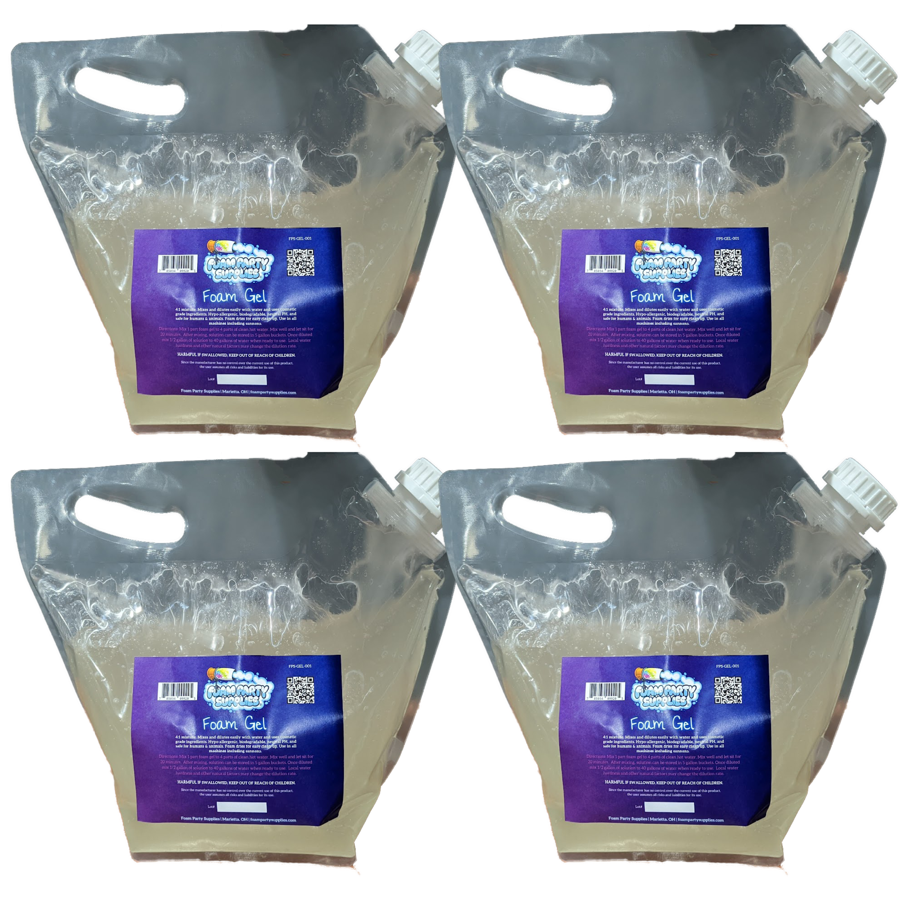 Foam Machine Gel Solution