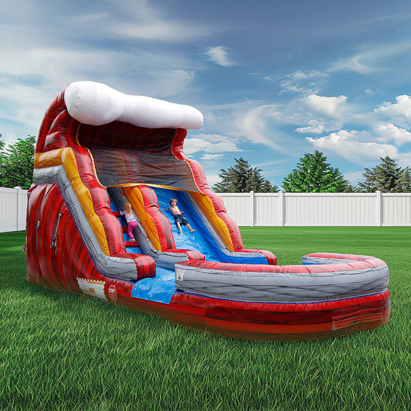 13'H Fire Slide Wet n Dry