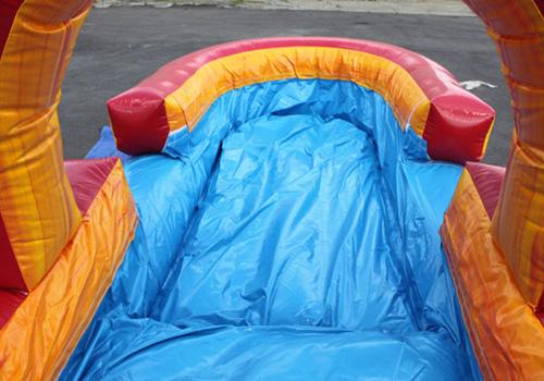 20'H Volcano Screamer Slide w/ Slip n Splash