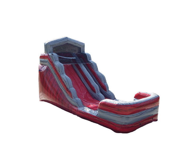 14' Water Slide Single Lane (Red/Grey)