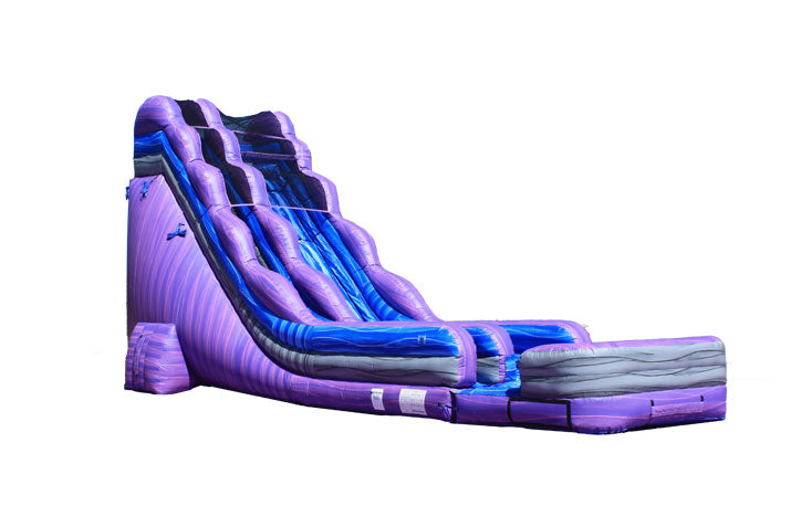 22' Purple Crush with Mini Slip and Slide Removable Pool