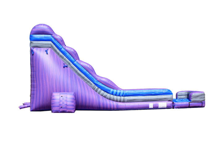 22' Purple Crush with Mini Slip and Slide Removable Pool