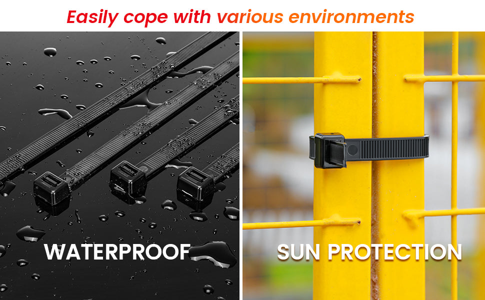 Zip Ties Heavy Duty 24 inch, 100 pack