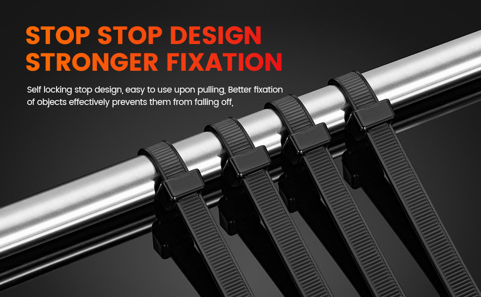 Zip Ties Heavy Duty 24 inch, 100 pack