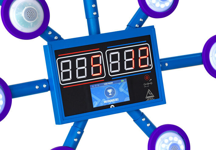 Structural detail of Digital screen for IPS Solid Reaction Frame for interactive reaction games.
