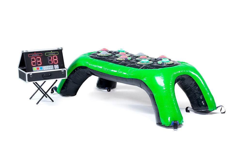 Angled view of IPS Table interactive game table for IPS competitions.