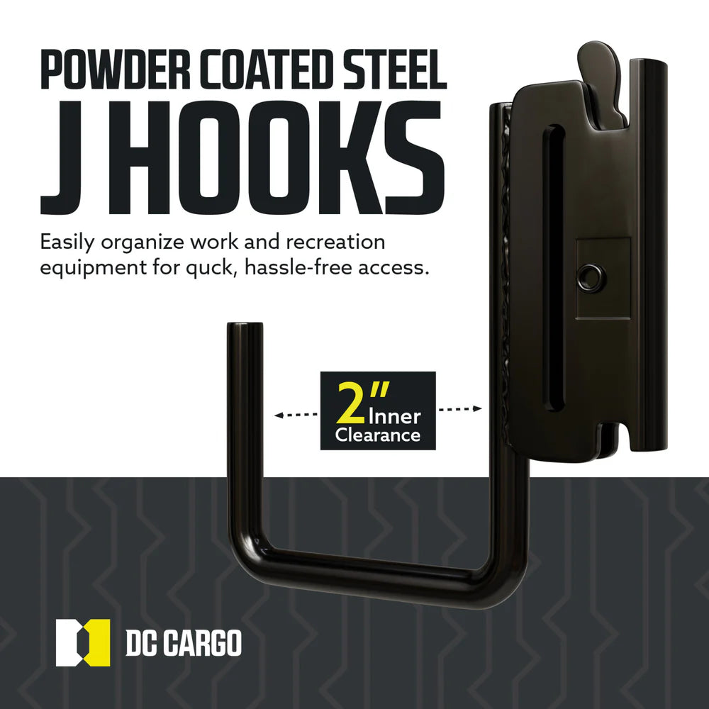 2" J-Hook E track Fitting Tiedown Truck Accessory