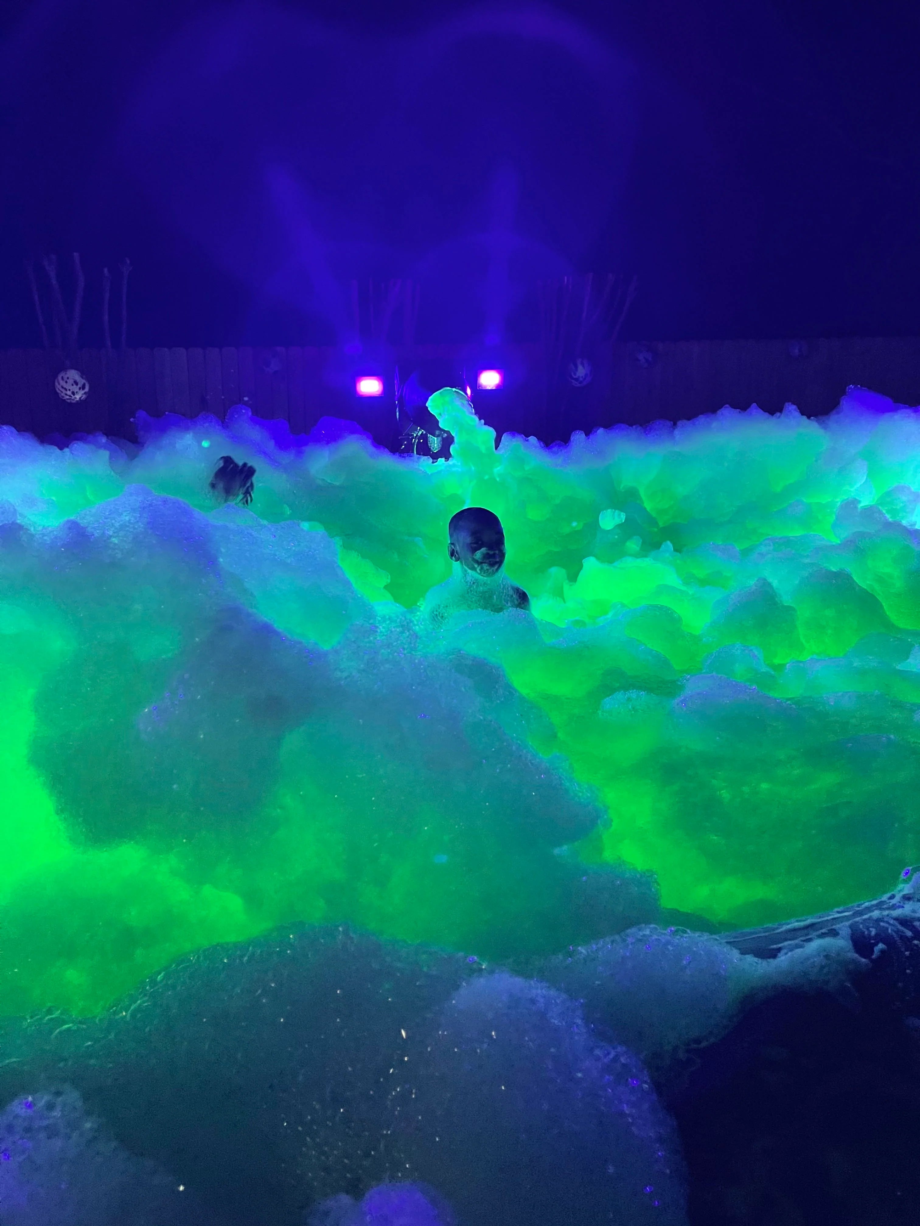 UV Glow Foam Coloring Full pack (400 Gallons)