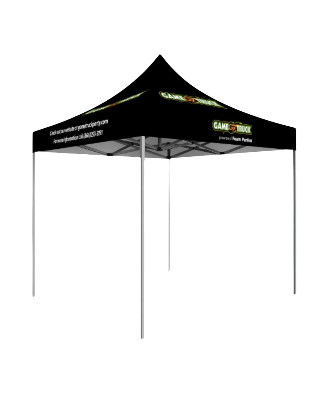 5x5 Custom Classic Foam Party Tent