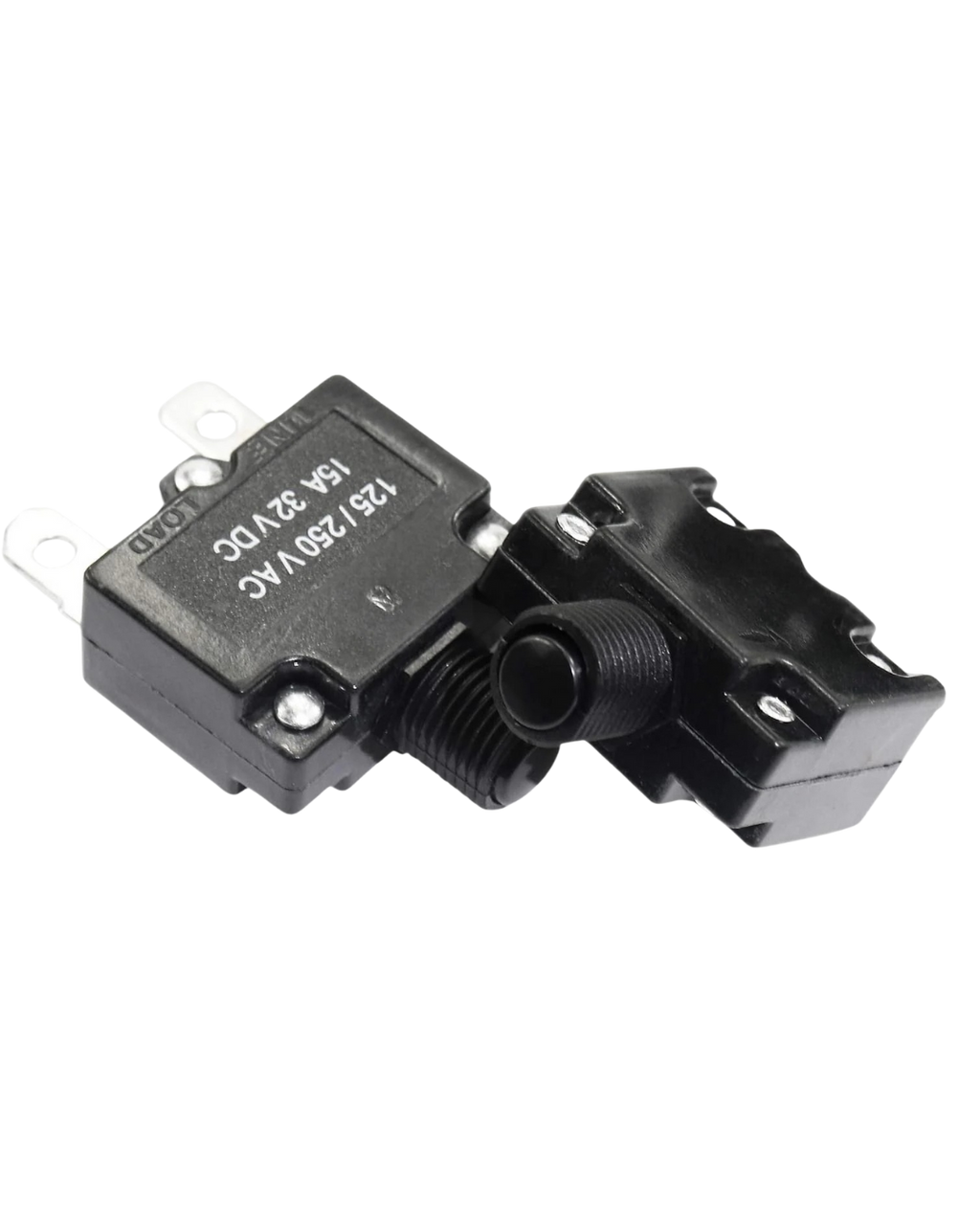 15Amp Circuit Breakers with Push Button Reset 32VDC,AC125-250V with Qu