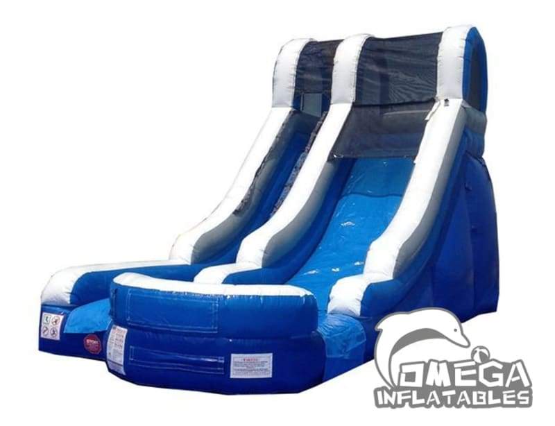 Blue & white 
Waterslide (Used)