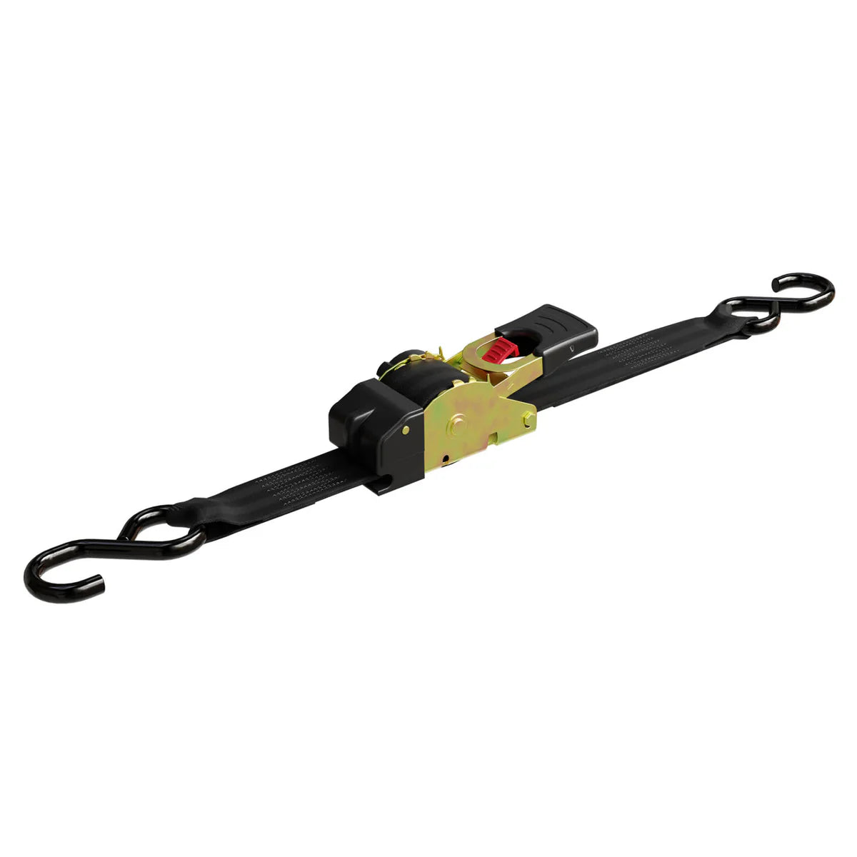 1 inch X 10 ft Retractable Ratchet Straps