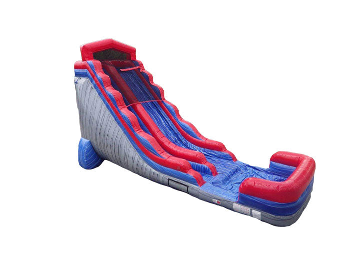 20' Water Slide - Red & Blue Marble
Removable Pool (35X10.5X20' 
 Sitting Height - 14)