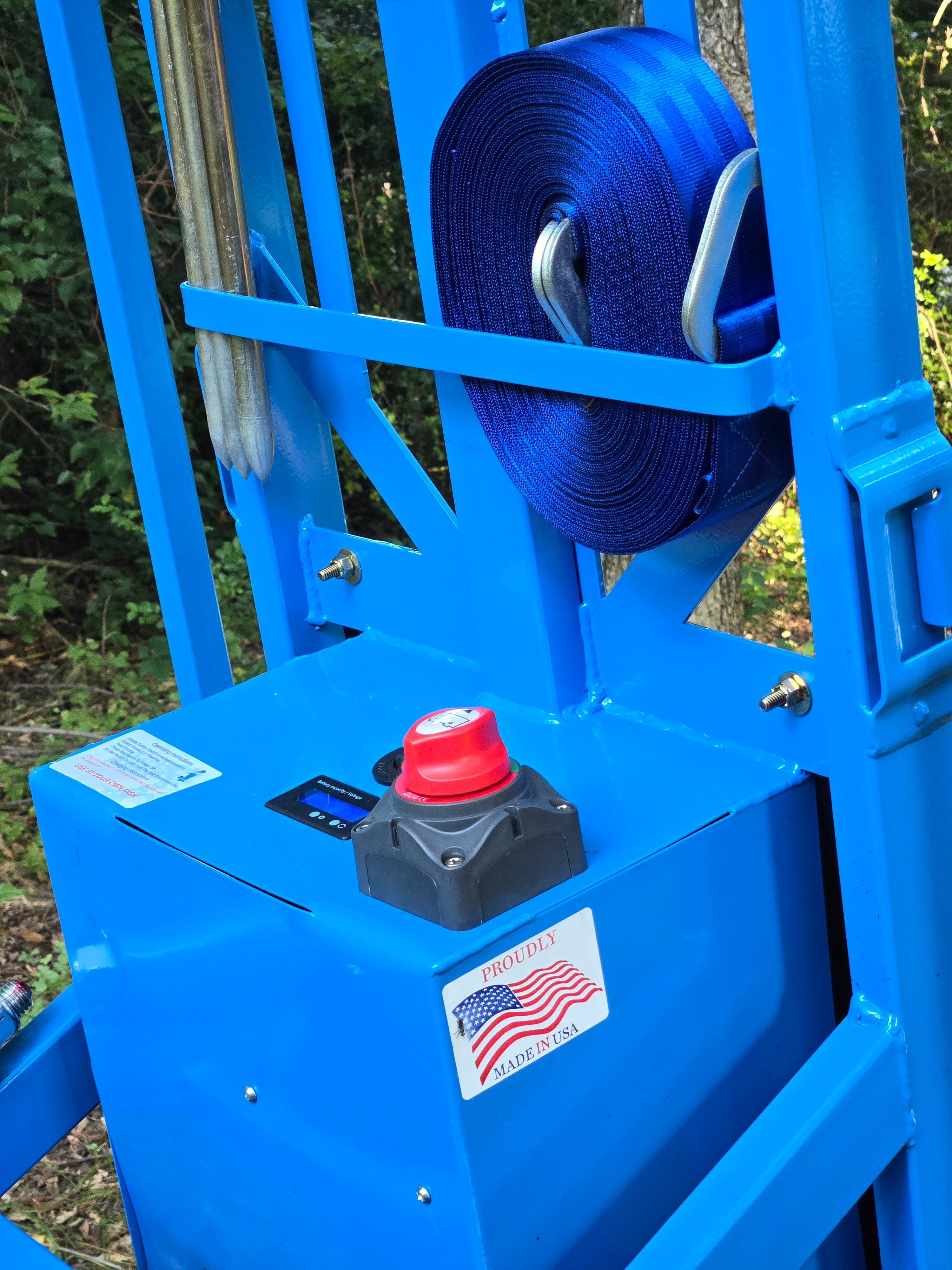 American Made Winch Rolling Strap