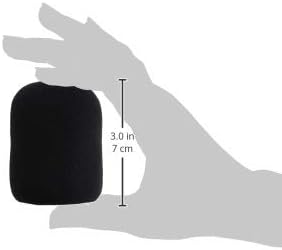 USED-OnStage Foam Ball-Type 
Microphone Windscreen, Black (Used)