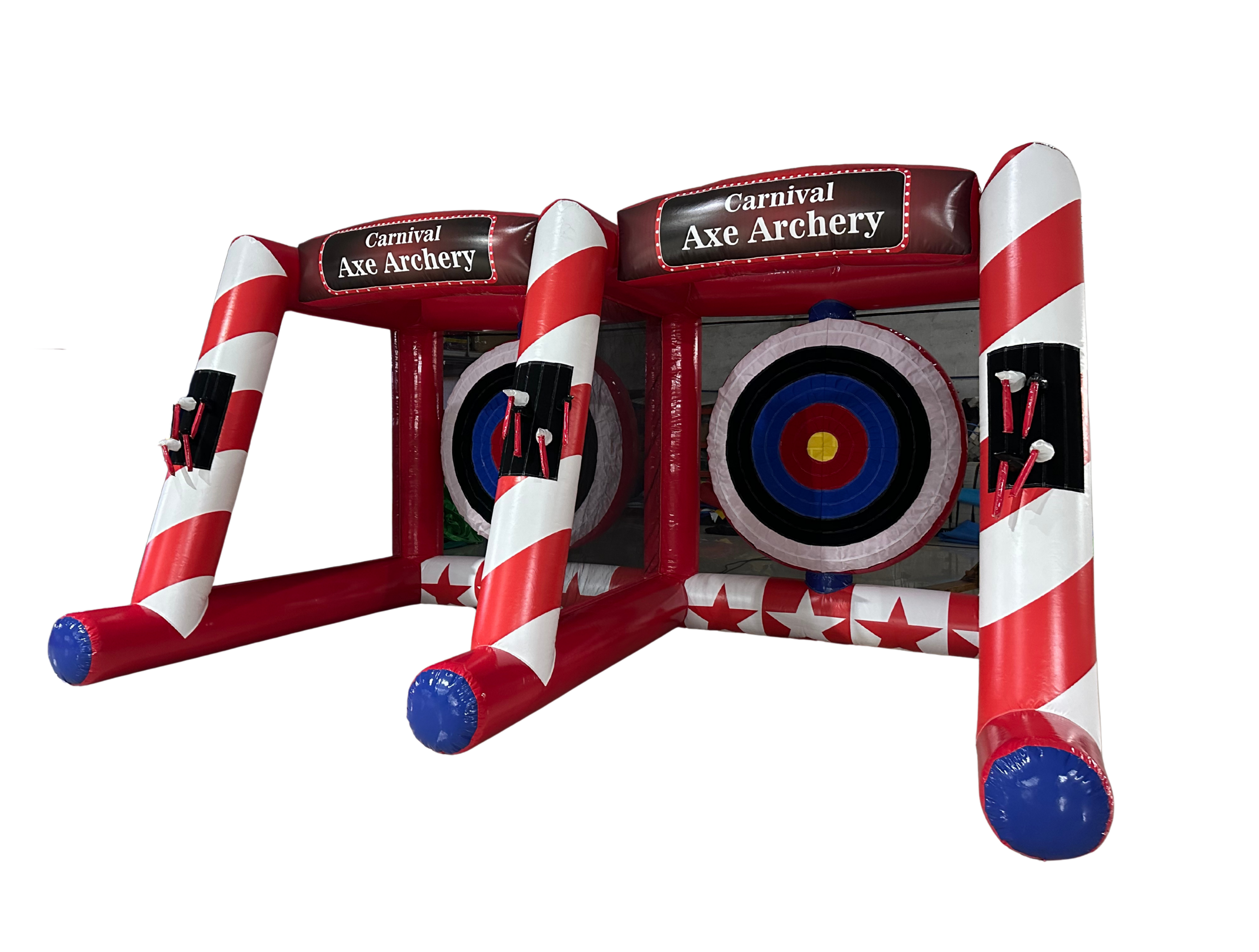 Dual Lane Carnival Axe Throw Game