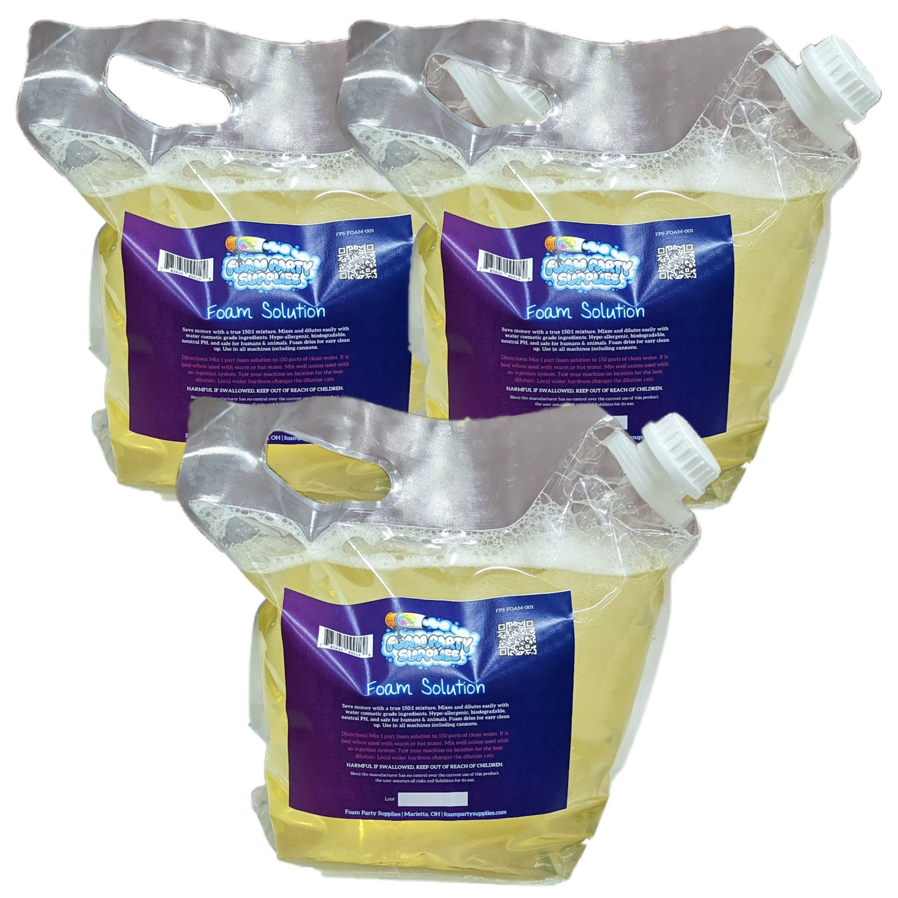 Foam Solution, Ready to Run (1-10 Gallons)