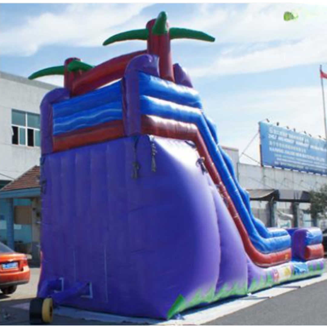 19'H Purple Slide Wet n Dry (No Blower)