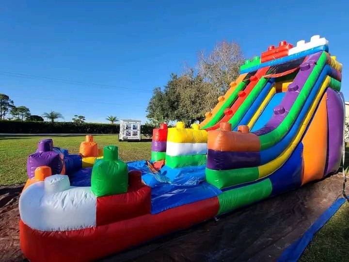 Block party, 5in1 Wet Dry Slide