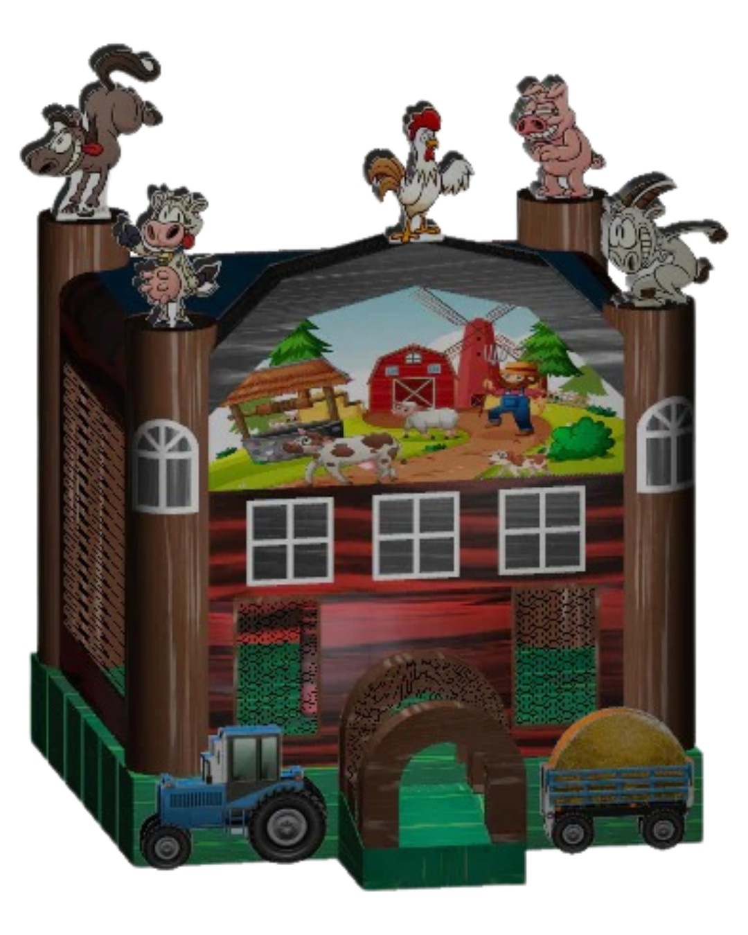 3D Barnyard Bouncer