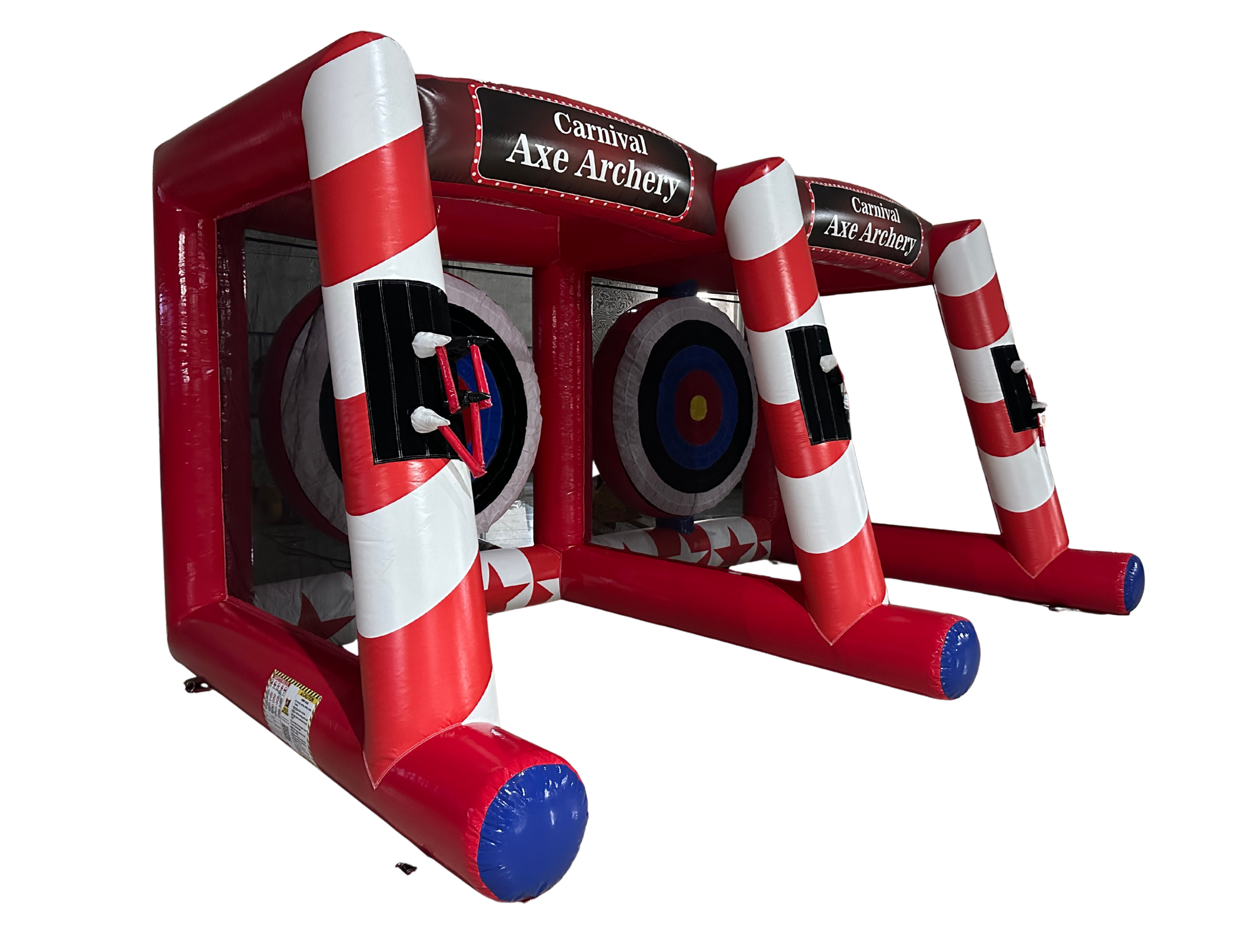 Dual Lane Carnival Axe Throw Game