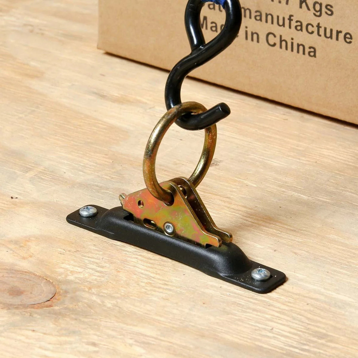 2" E track O-Ring Tie-down, Standard Duty - 1,500 lbs.