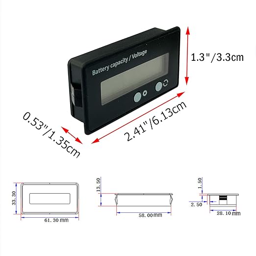 DC 48V Battery Meter