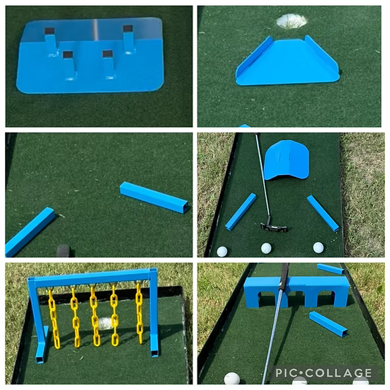 9 Hole Mini Golf Course With Cart
