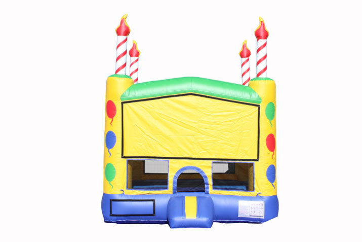 3D Yellow Birthday Cake BOU 143