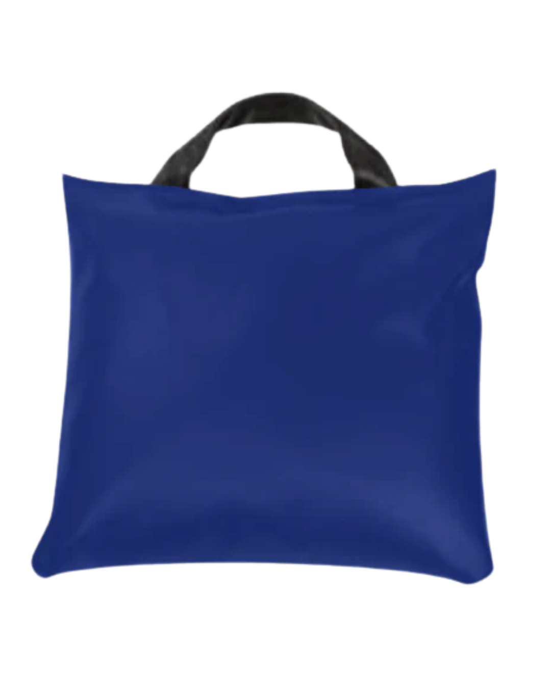 Sandbag covers used for inflatable anchoring in Blue.