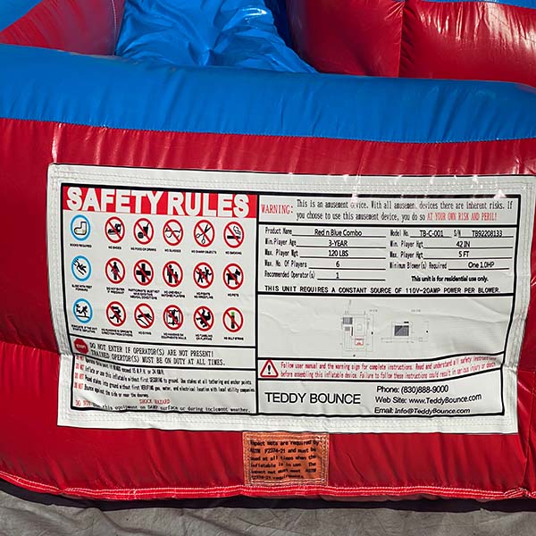 Dura Lite Red n Blue Combo