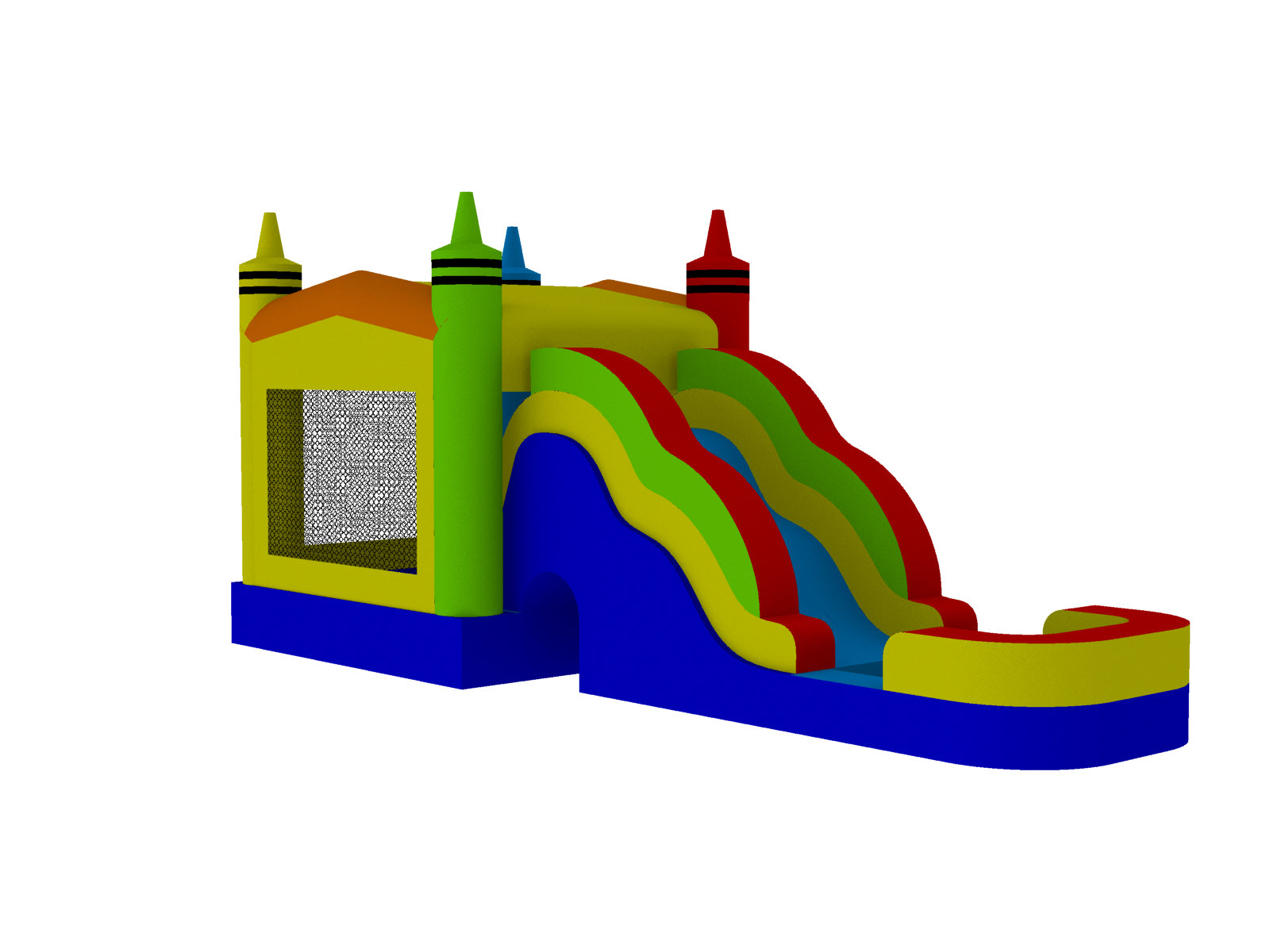 Crayons - 5in1 Wave Wet Dry Slide