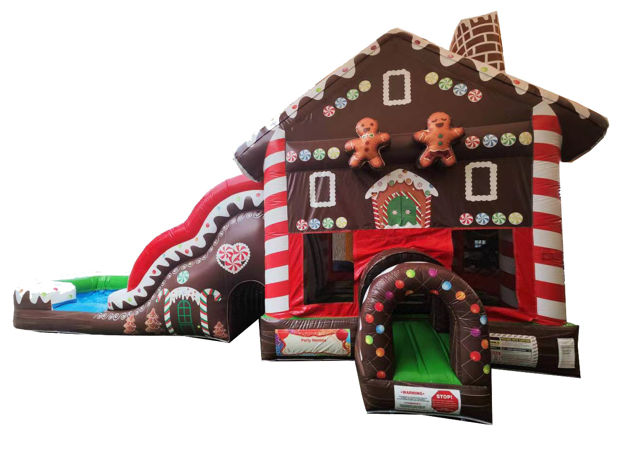 Gingerbread Combo 5in1 Wave Wet Dry Slide