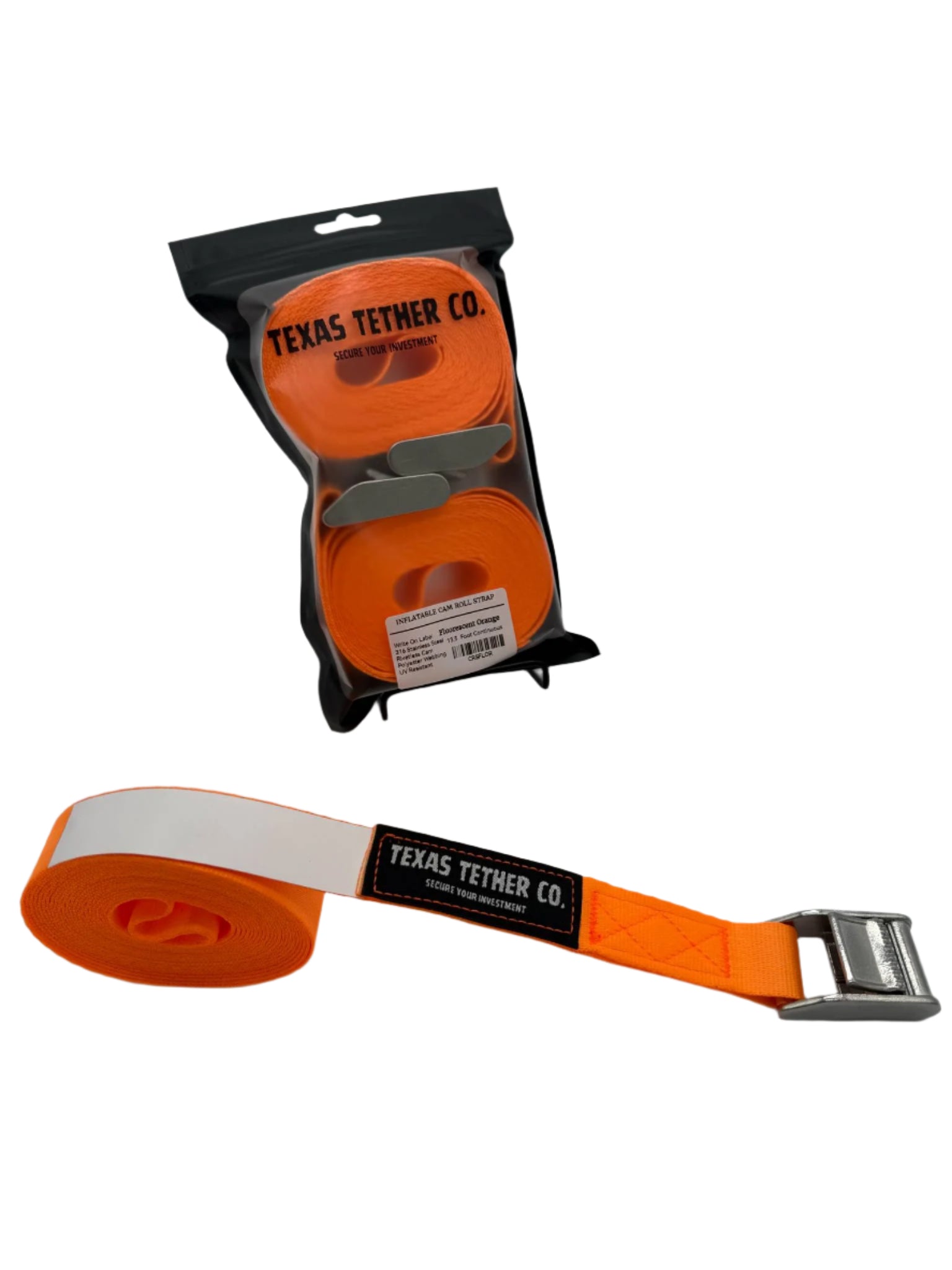 American Made Cam Buckle Roll Strap (Sold In Pairs)