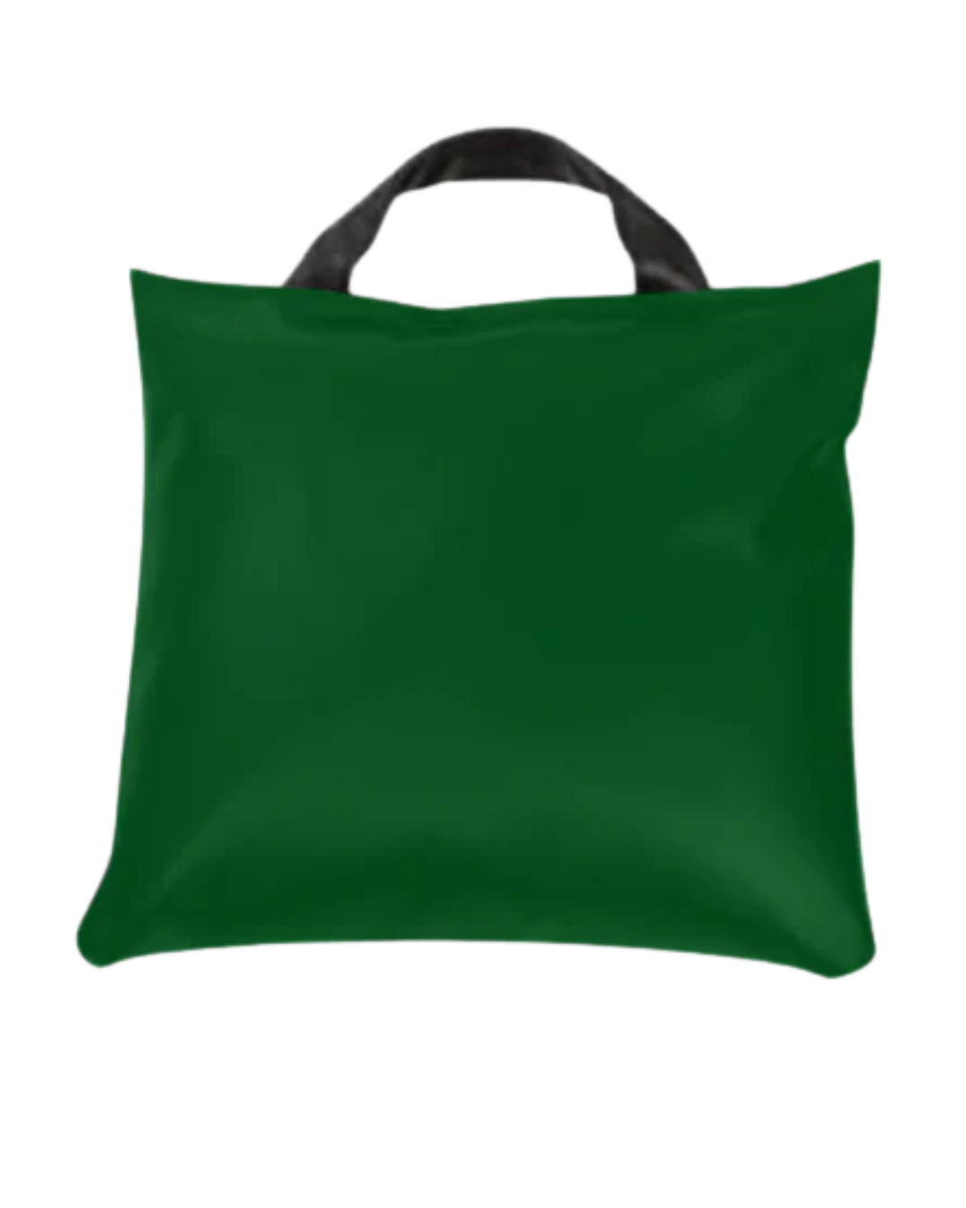 Sandbag covers used for inflatable anchoring in Green.