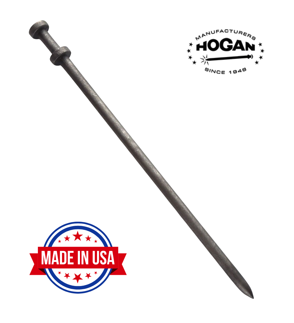 Hogan 1 x 30 Double Head Steel Tiger Tent Stake