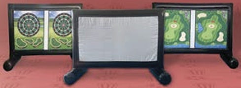 Double-Sided Golf Game-Movie Screen