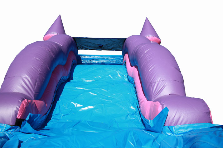 Castle 5in1 Wave Wet Dry Slide - Pink