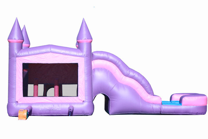 Castle 5in1 Wave Wet Dry Slide - Pink