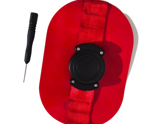 Jumper Man Inflatable Tag Vault Patch