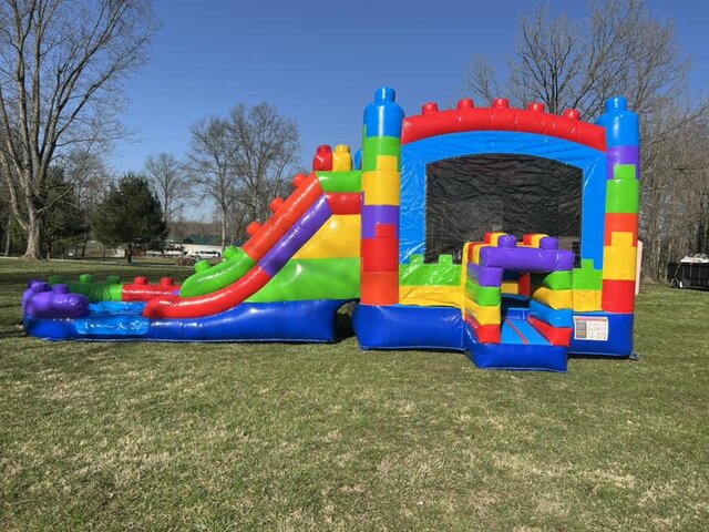 Block party, 5in1 Wet Dry Slide