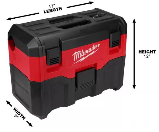 M18 18-Volt 2 Gal. Lithium-Ion Cordless Wet/Dry Vacuum (Vacuum-Only)