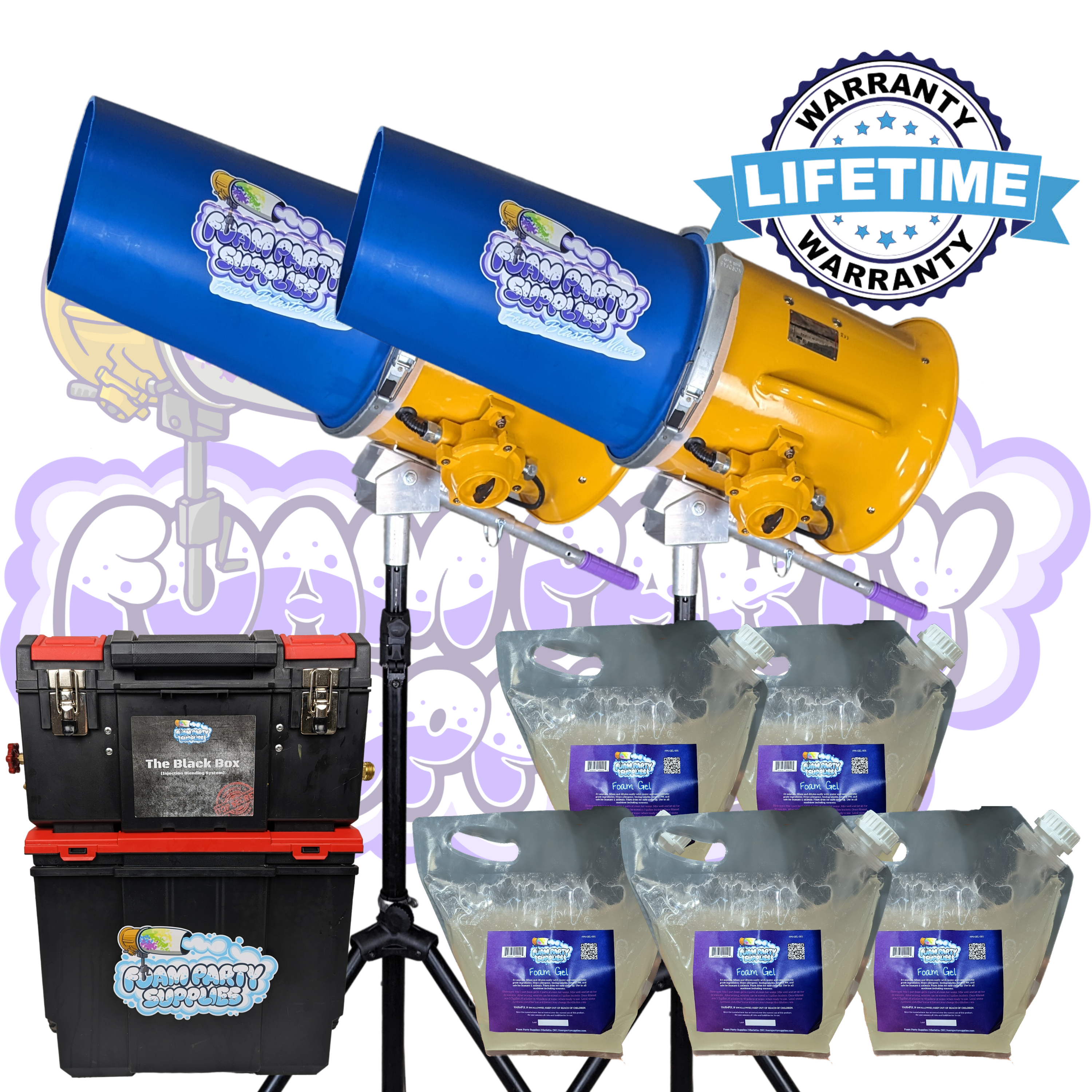 Foam Blaster Maxx Foam Cannon - Twin Cannon Bundle