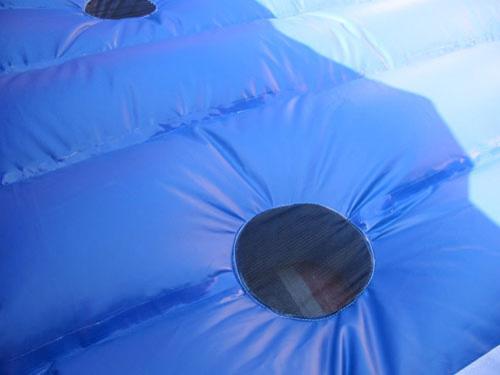62'Lx15'H Wet n Dry Obstacle Green