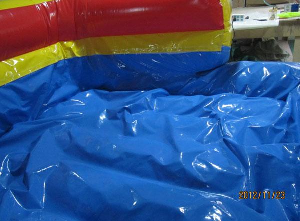 45'Lx12'H Wet n Dry Obstacle Red