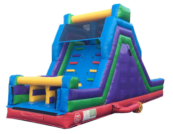 45'L 2-Lane Slide Piece With Removable Pool